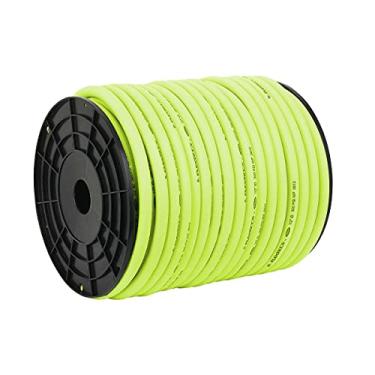 Imagem de Flexzilla Mangueira de ar Pro, carretel de plástico a granel, 1,2 cm x 76 m, resistente, leve, híbrida, ZillaGreen - HFZ12250YW