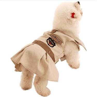 Imagem de Fantasia Vestido Militar p/ Cachorro - Diversos, UNICA, G