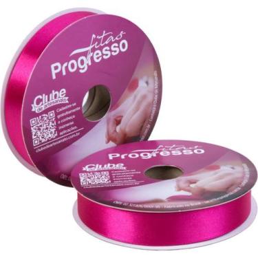 Imagem de Fita de Cetim 22MM 50M PINK 303 - Fitas Progresso