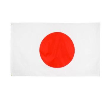 Imagem de Bandeira do Japão 1,50 x 0,90 Mts Alta Qualidade - Estilo Boleiro