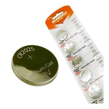 Imagem de Bateria Cr2032 Cartela 5 Unidades Alcalina Lithium - Alfacell
