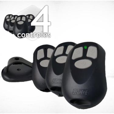 Imagem de Kit 04 Controles Portão Automático Eletrônico Alarme Rcg