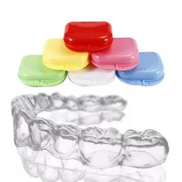 Imagem de Placa dental bruxismo com uma caixa para guardar - Nose