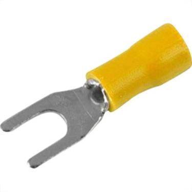 Imagem de Terminal Pre-Isol Forquilha 4-6 F5,3 Amar - Kit C/100 Unidades - PENZE