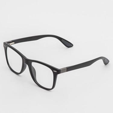 Imagem de Armação Óculos de Grau Masculino Retangular /Gui- Óculos Sunrise, Pret