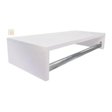 Imagem de Cabideiro P/ Loja De Roupa Arara Quarto Organizador Madeira - Inffinit