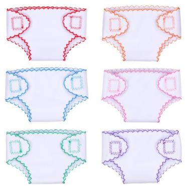 Imagem de Fraldas Laváveis Baby Doll Babeside para Bonecas (30-38cm) - Pacote co