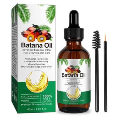 Imagem de Óleo de Batana Akeeronn para Crescimento Capilar - 60ml - 100% Orgânic