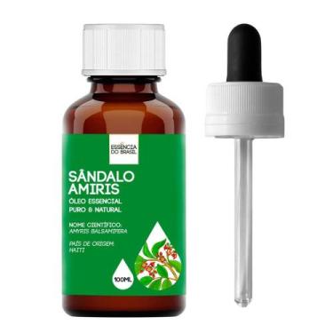 Imagem de Óleo Essencial Sândalo 100ml - Puro E Natural - Oferta - Essência do B