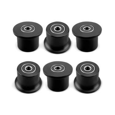 Imagem de 6 rodas de carrinho de assento giratório, rolo de suporte de assento deslizante, adequado para Pr1000, Elite, Bowflex Home Gym Blaze, Schwinn Comp, Classic, Motivator2, Sport, Conquest, Ultimate2