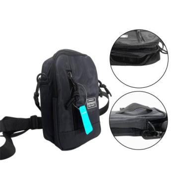 Imagem de Pochete Bolsa Lateral Transversal Modelos Variados Com Zíper Porta Cel