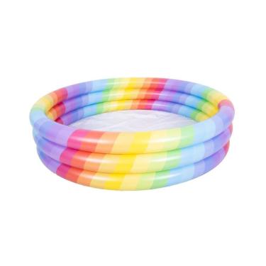 Imagem de Piscina Infantil Rainbow 3 Anéis 168Cmx38Cm - 51341