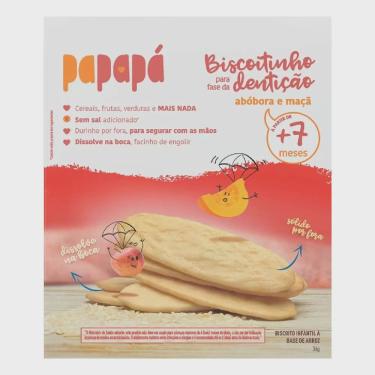 Imagem de Biscoito infantil papapá maçã E abóbora 36G
