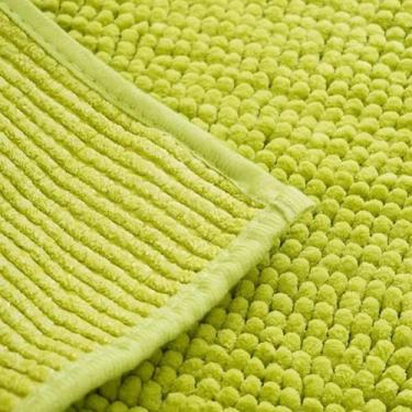 Imagem de Tapete Para Banheiro Top Microfibra Antiderrapante 38x58cm Coloridos -