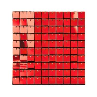 Imagem de Painel Shimmer Wall Mágico - 30cm x 30cm (Vermelho)