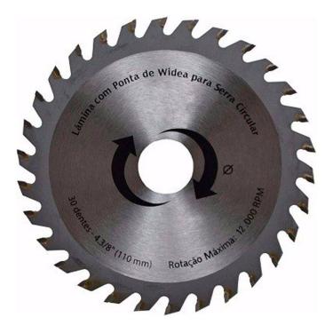 Imagem de Kit 2 Discos De Serra Circular Com 30 Dentes 110mm
