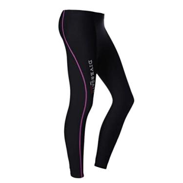 Imagem de Premium Women Homens Neoprene Wetsuit Calças 1.5mm Protective Surf Skins Leggings, Snorkeling Natação Água Esportes Esportivas - para mulheres, S.