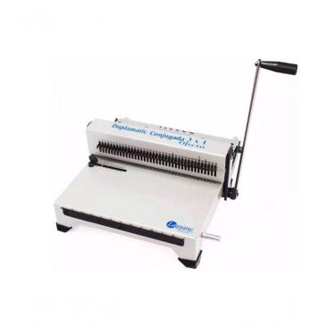 Imagem de Encadernadora Conjugada Oficio (Wire-O) Lassane 3X1