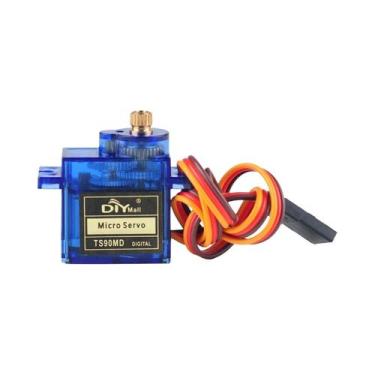 Imagem de Conjunto De Micro Servomotor De Engrenagem De Metal 9g TS90MD Para Avi