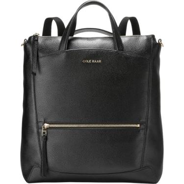Imagem de Cole Haan Mochila de couro Grand Ambition, preta, Preto