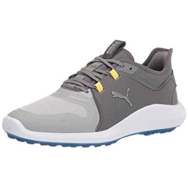 Imagem de PUMA Sapato de golfe masculino Ignite Fasten8, Cúpula prateada silenciosa com cintura alta, 9