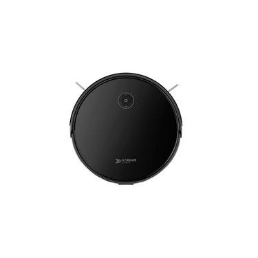 Imagem de Robô Aspirador e Passa Pano KABUM! smart 550 - 3000Pa, Bateria 100min, Bluetooth, Função Carpete, Bivolt, Preto - KSAR550PT