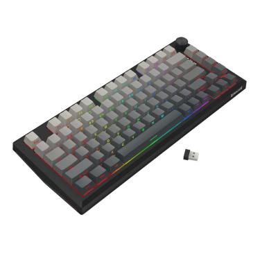 Imagem de Teclado Gamer Redragon Penumbra Pro K687GG RGB 75% Sem Fio