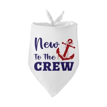 Imagem de Novo para The Crew Dog Bandana Anúncio de Filhote de Cachorro Bandana Gênero Revelar Bebê Recém-Nascido Menino Menina Acessório Acessório para Amantes de Cães Presente de Proprietário