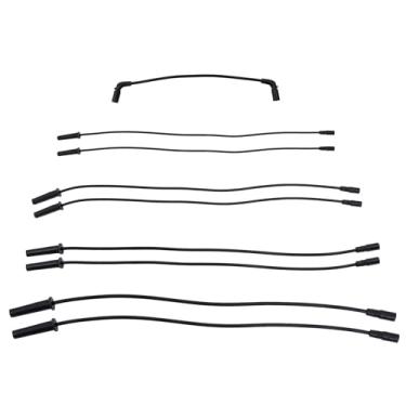 Imagem de Substituição do conjunto de fios de vela de ignição para motores injetados de combustível 5.0 5.7 8.1 GXI GI OSI com distribuidor de topo plano 3888328 3859000