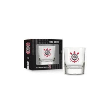 Imagem de Copo De Whisky Atol Corinthians Timão 310Ml - Brasfoot