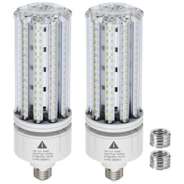 Imagem de Lâmpada LED Base E26, E39 com 15000 Lumens Branca Natural 5000K 100W, 2 UN, ZP, Branco
