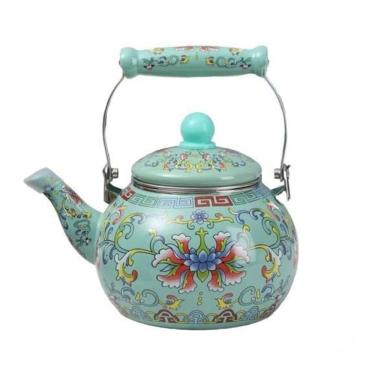 Imagem de Chaleira Esmaltada 2,3lts com Difusor Chá Café