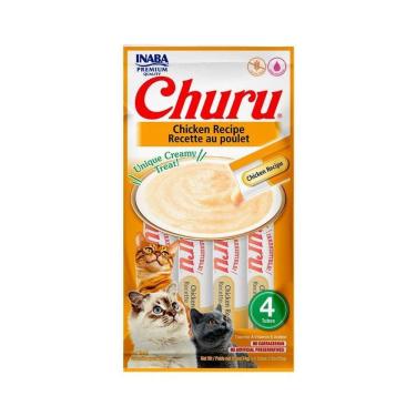 Imagem de Petisco Churu Para Gatos Adultos Sabor Galinha 56G