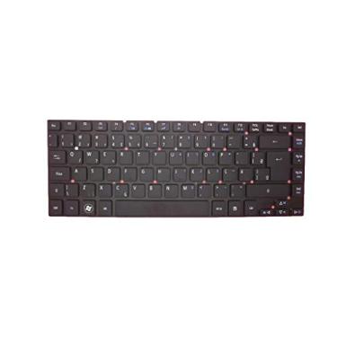 Imagem de Teclado para notebook para ACER Travelmate P245 P245-M P245-MG P245-MP P245-MPG P246 P246-M P246-MG P246M-M P246M-MG Brasil BR Preto Sem Moldura