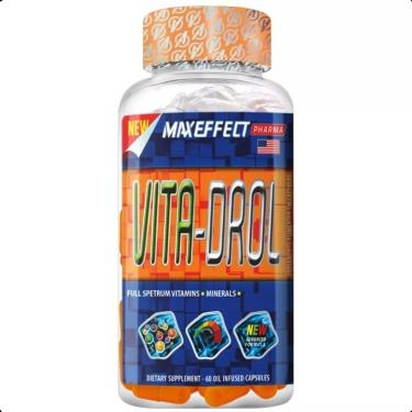 Imagem de Vita-Drol Multivitamínico Importado Ultra Completo Maxeffect-Unissex