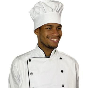 Imagem de Chapeu Mestre Cuca ideal para compor uniformes chefe de cozinha ou coz