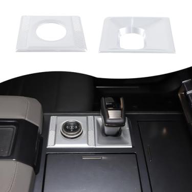 Imagem de Capa de painel de mudança de marchas para Hummer EV SUT Pickup/SUV 2024 2025 Consoles centrais caixa de engrenagens botão de câmbio painel moldura decorativa (A)