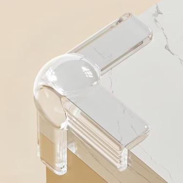 Imagem de Capas de canto de mesa de segurança, 12 protetores de canto, protetores de canto à prova de água, protetores de borda para móveis, protetores de borda de mesa de centro e cantos afiados