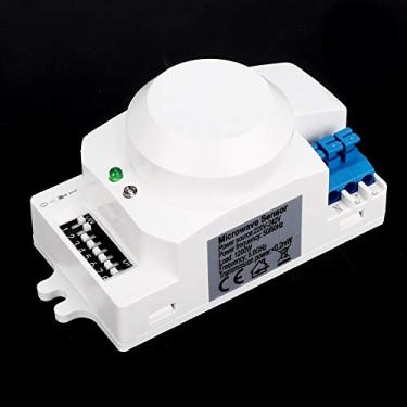 Imagem de Cryfokt Interruptor Automático do Sensor de Indução de Micro-ondas para Iluminação Interna Carga de Energia 1200W Atraso de Operação 10S-30 Minutos Aplicável para Usuários Domésticos Inteligentes
