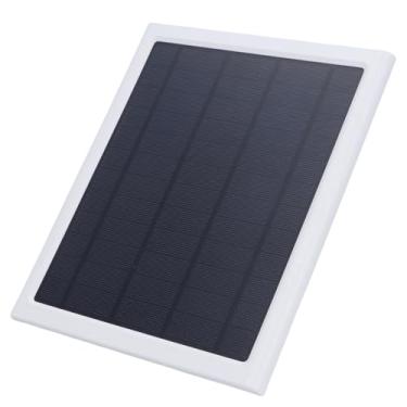 Imagem de YWBL-WH Carregador de Painel Solar de 6 W, Portas Micro USB USB C, Montagem Ajustável de 360 ​​graus IP66, Com Cabo de Alimentação de 9,8 Pés para Câmeras de Segurança (CSP6W-T-W)