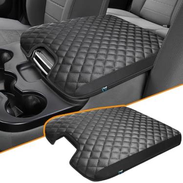 Imagem de GAWAF Capa de console central adequada para Dodge Ram 1500 e 2013-2023 Ram 2500/3500/1500 2013-2023 modelo clássico para console de assento de salto, capa protetora de apoio de braço confortável