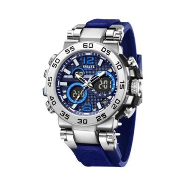 Imagem de Relógio Esportivo Masculino À Prova D'Água Colorido SMAEL Multifuncion