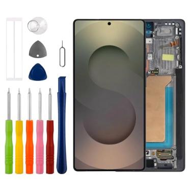 Imagem de Tela OLED compatível com Samsung Galaxy S25 Ultra SM-S938U, SM-S938U1 (apenas para a versão americana) Montagem digitalizador de tela sensível ao toque com kit de ferramentas de reparo, função de
