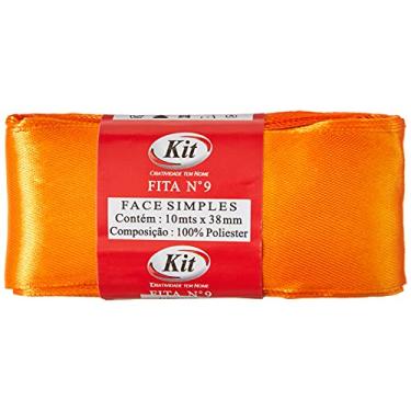 Imagem de Fita de Cetim KIT n.09, Laranja, 10 mts, 118203