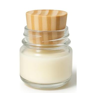 Imagem de Kit com 10 Mini Velas Aromáticas em Pote de Vidro com Tampa Dourada, Lembrancinhas para Eventos e Casamentos (sem adesivo) (Floral)