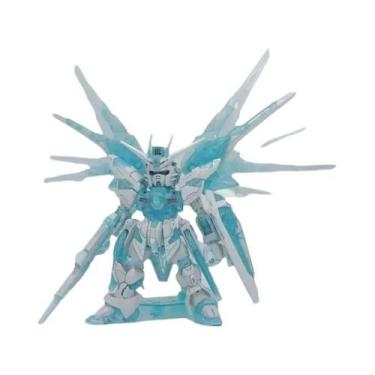 Imagem de Bonecos De Ação Robô Mecha Modelo Barbatos Freedom Ice Blue Mgsd, Brin