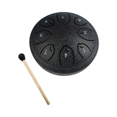 Imagem de Tambor De Língua De Aço De 4,5 Polegadas Com 8 Notas Para Meditação, Y
