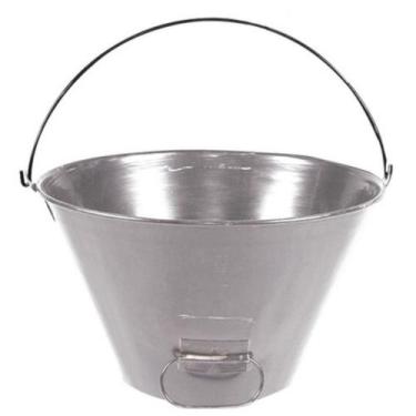 Imagem de Balde de aço para concreto 10 litros - Metasul