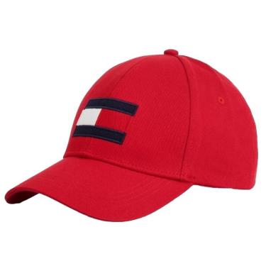 Imagem de Boné Tommy Hilfiger Big Flag Cap Vermelho-Unissex