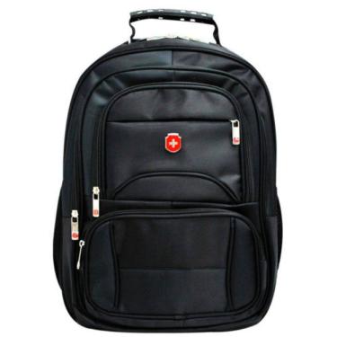 Imagem de Mochila Executiva para Trabalho Reforçada Impermeável para Notebook 18" - Black Neon - Swissland